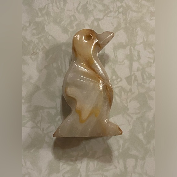 BEST PRICE ⚡️ Vintage Stone Miniature Penguin Figure #7477 - Picture 7 of 7